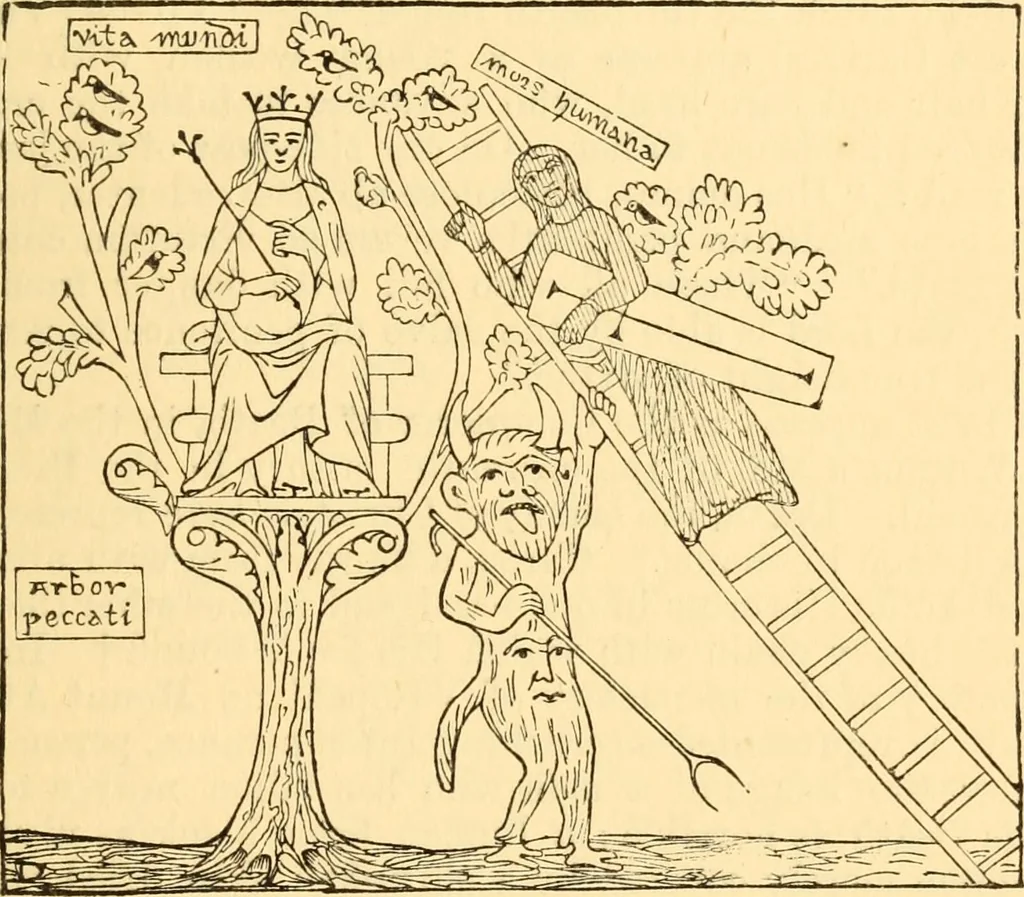 An illustration from Christian iconography; or, The history of Christian art in the middle ages, 1851, leaf 178