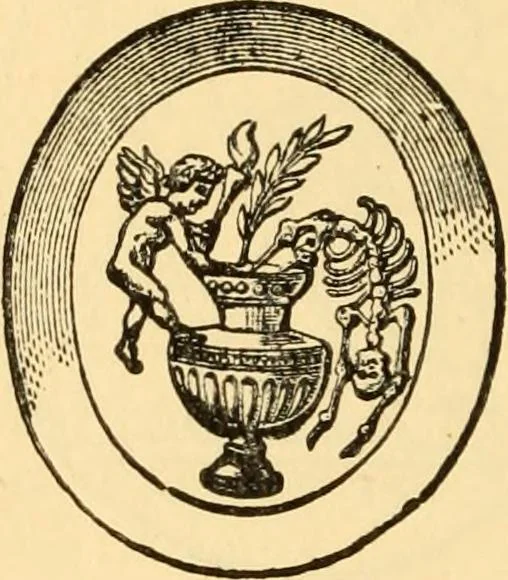 An illustration from Christian iconography; or, The history of Christian art in the middle ages, 1851, leaf 183