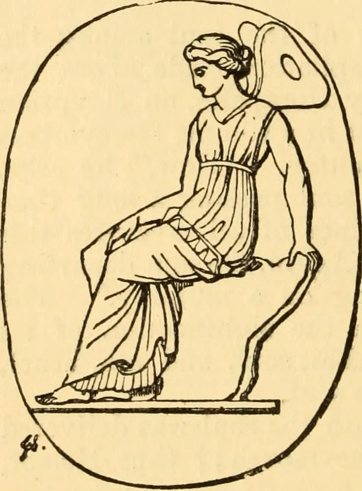 An illustration from Christian iconography; or, The history of Christian art in the middle ages, 1851, leaf 185