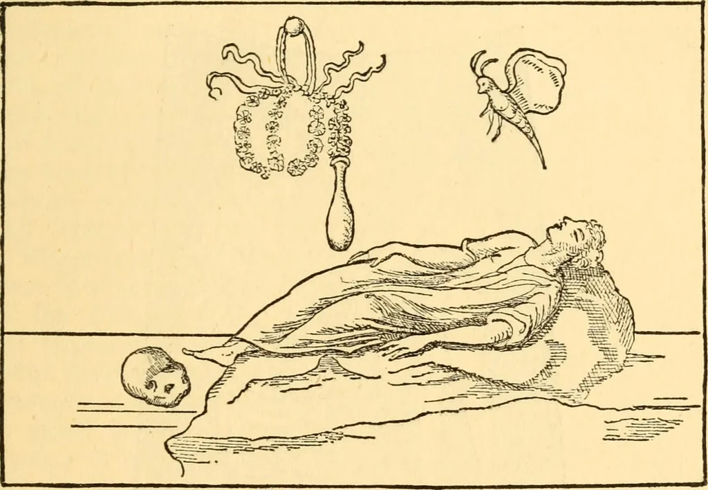 An illustration from Christian iconography; or, The history of Christian art in the middle ages, 1851, leaf 186