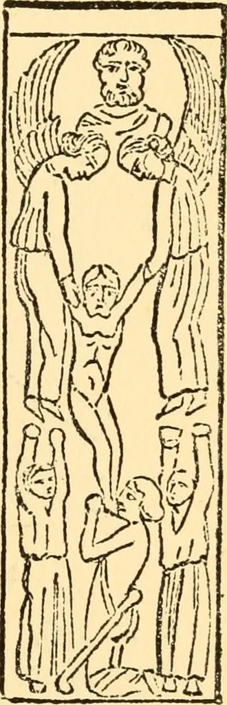 An illustration from Christian iconography; or, The history of Christian art in the middle ages, 1851, leaf 188