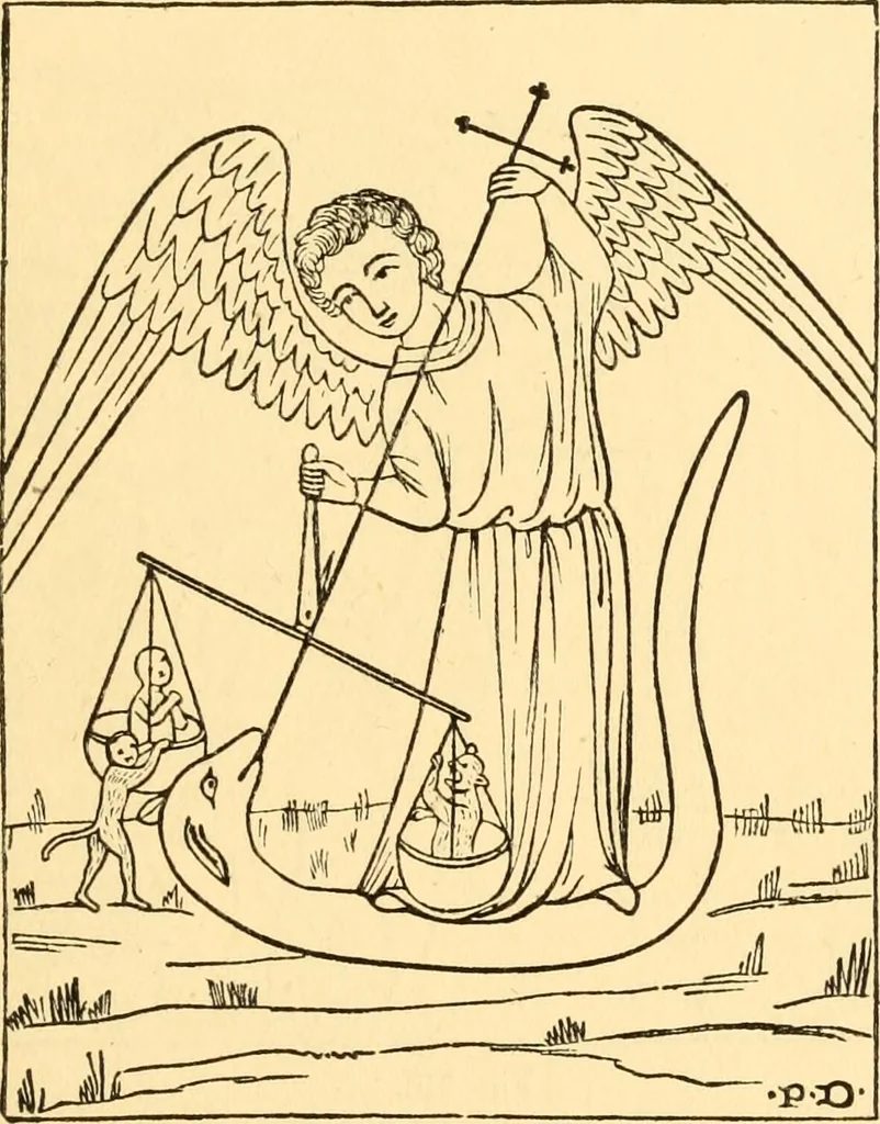 An illustration from Christian iconography; or, The history of Christian art in the middle ages, 1851, leaf 190