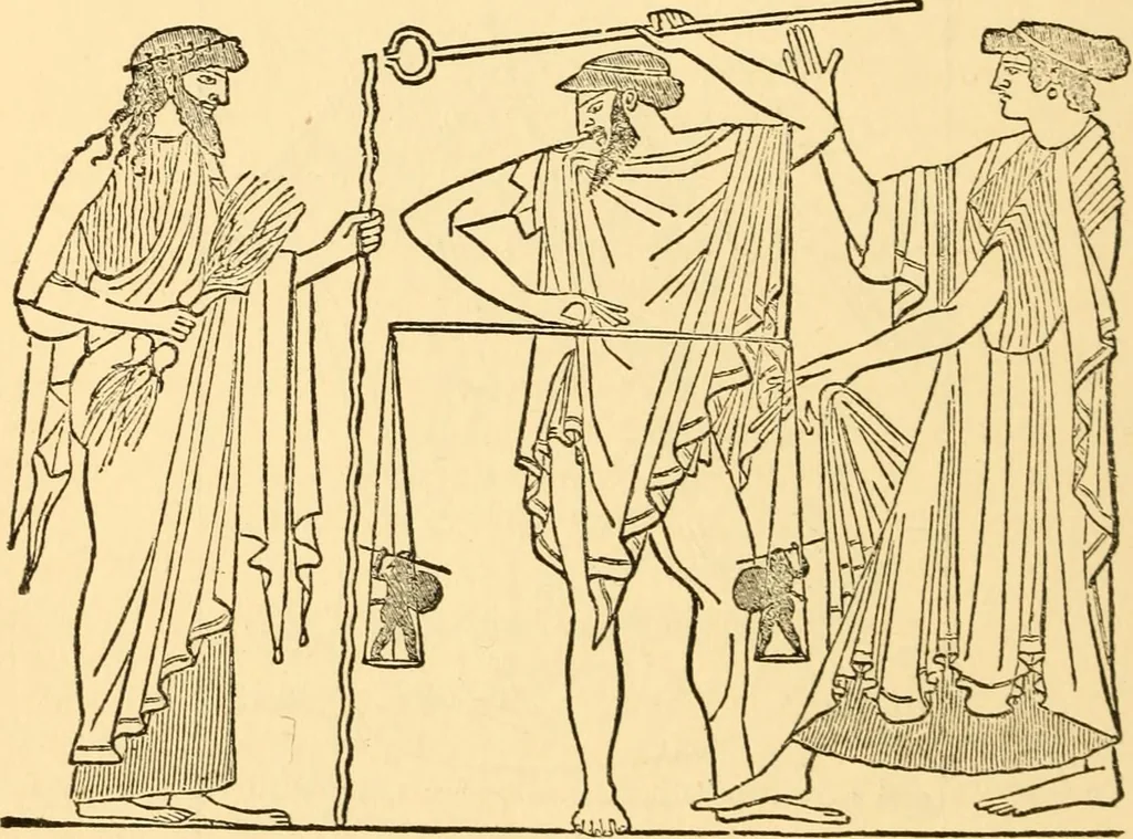 An illustration from Christian iconography; or, The history of Christian art in the middle ages, 1851, leaf 191
