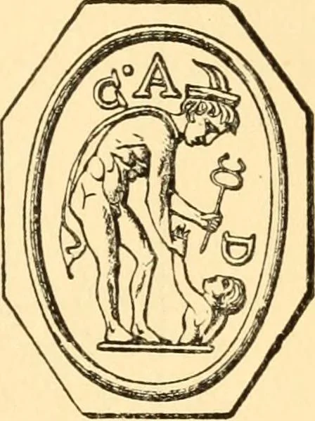 An illustration from Christian iconography; or, The history of Christian art in the middle ages, 1851, leaf 192