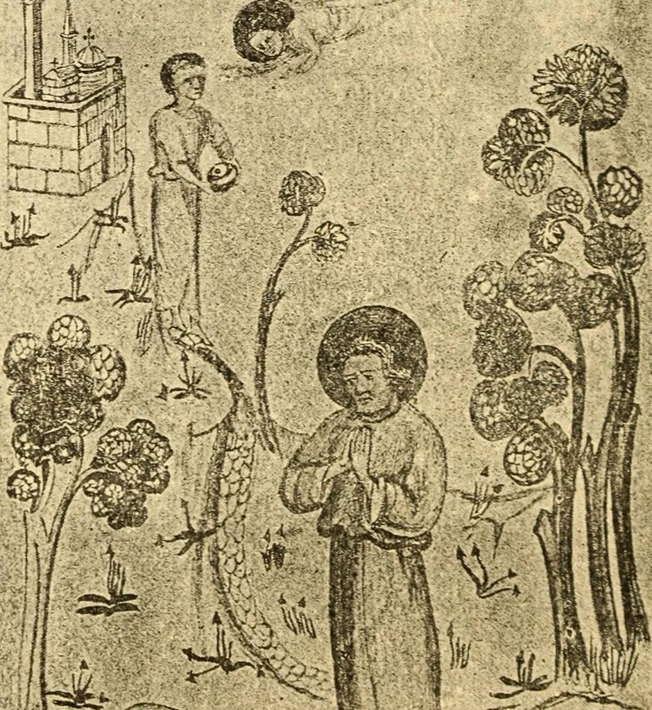 An illustration from Christian iconography; or, The history of Christian art in the middle ages, 1851, leaf 221