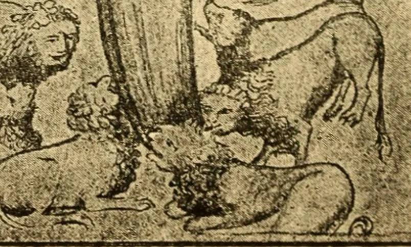 An illustration from Christian iconography; or, The history of Christian art in the middle ages, 1851, leaf 221