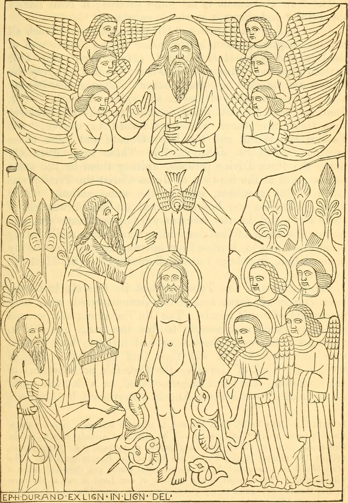 An illustration from Christian iconography; or, The history of Christian art in the middle ages, 1851, leaf 30
