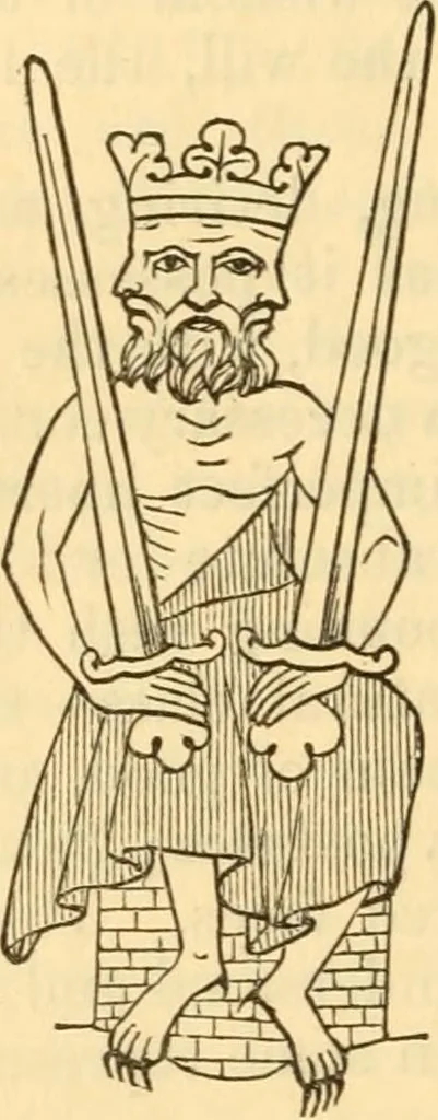 An illustration from Christian iconography; or, The history of Christian art in the middle ages, 1851, leaf 33