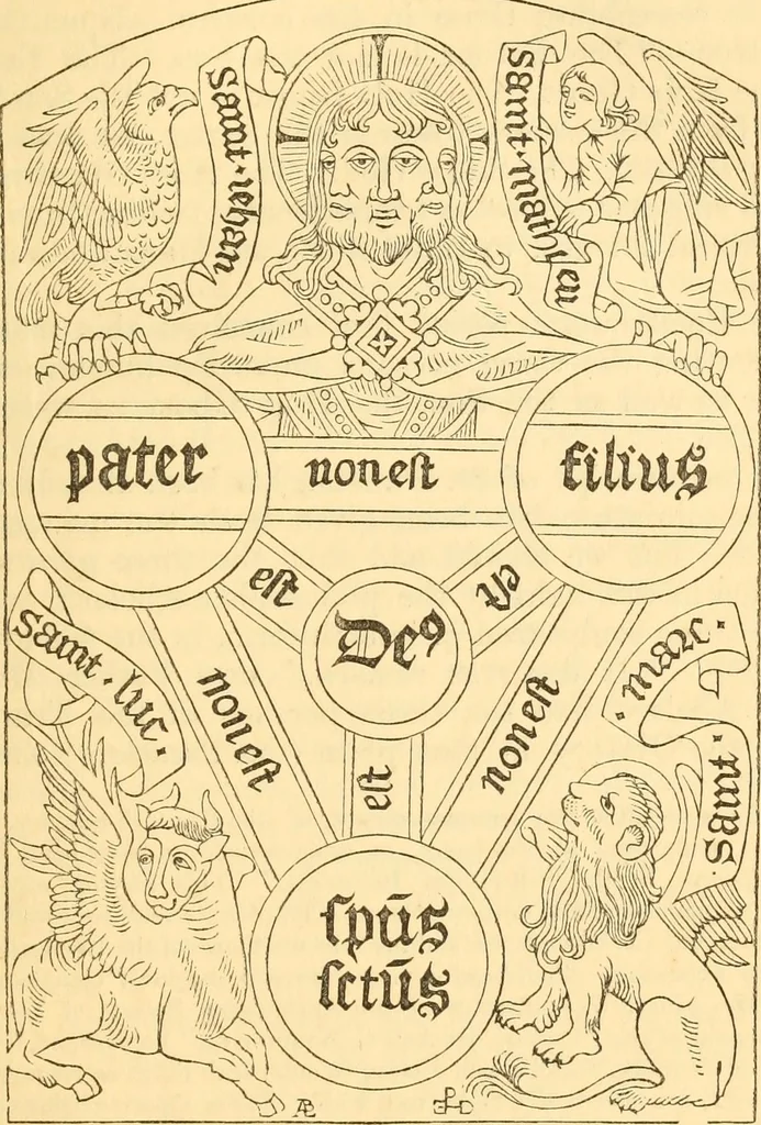 An illustration from Christian iconography; or, The history of Christian art in the middle ages, 1851, leaf 64