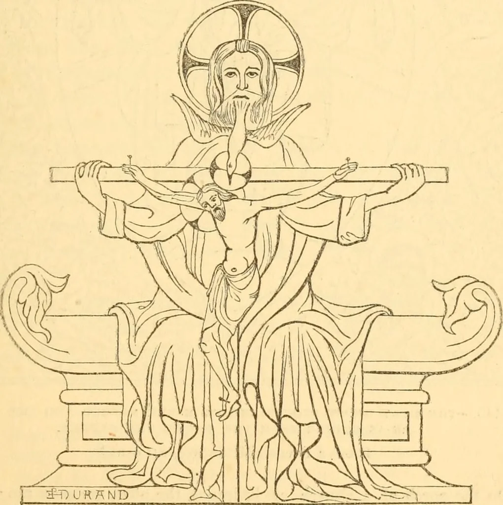 An illustration from Christian iconography; or, The history of Christian art in the middle ages, 1851, leaf 80