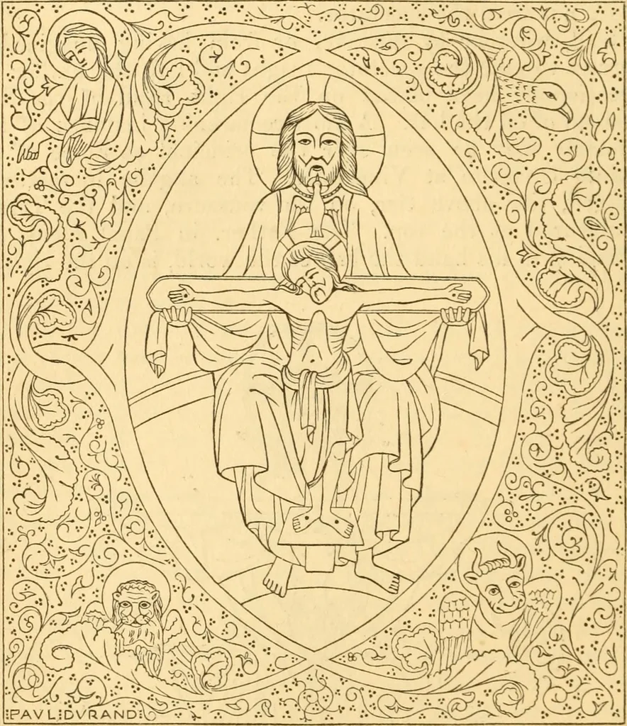 An illustration from Christian iconography; or, The history of Christian art in the middle ages, 1851, leaf 81