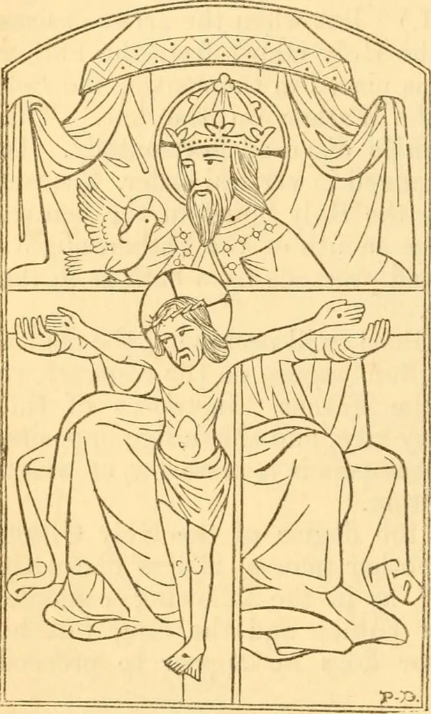 An illustration from Christian iconography; or, The history of Christian art in the middle ages, 1851, leaf 83