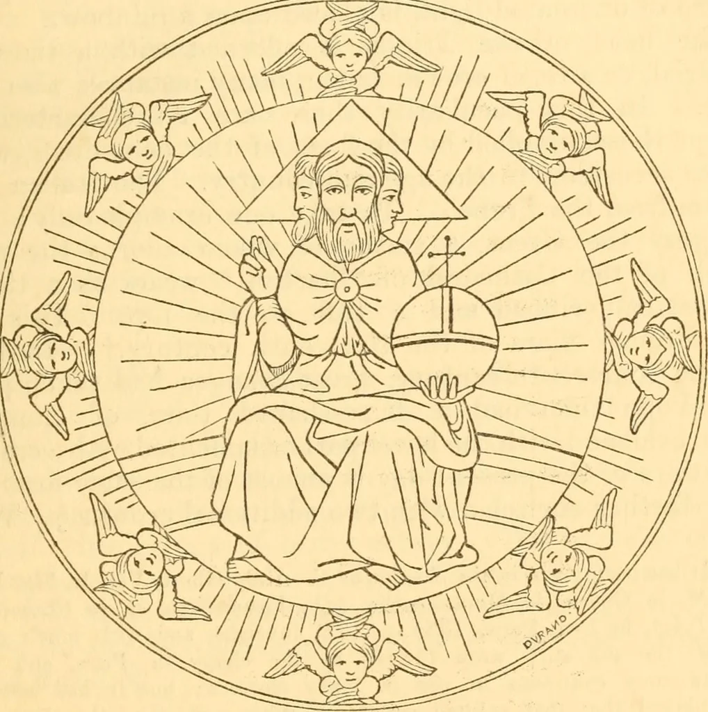 An illustration from Christian iconography; or, The history of Christian art in the middle ages, 1851, leaf 84