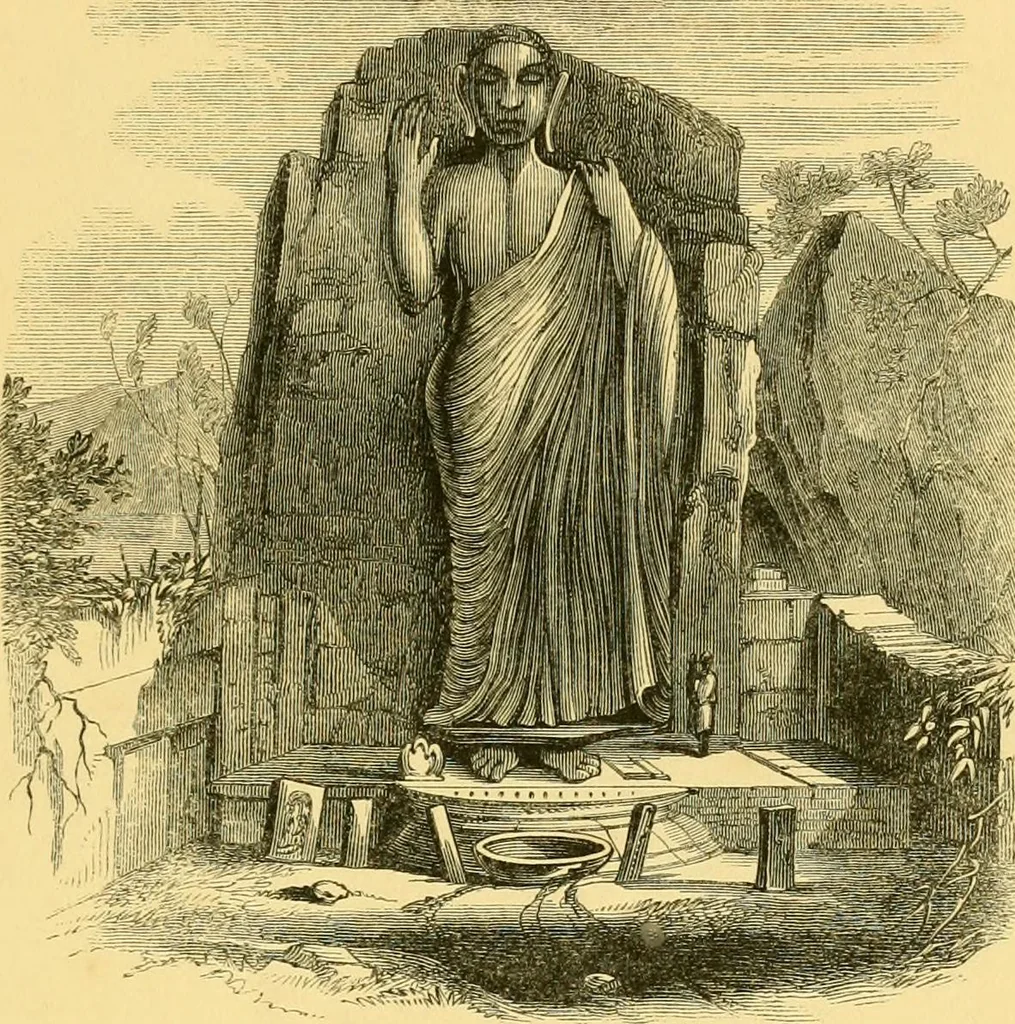 An illustration from Christianity in Ceylon : its introduction and progress under the Portuguese, the Dutch, the British, and American missions; with an historical sketch of the Brahmanical and Buddhist superstitions, 1850, leaf 100