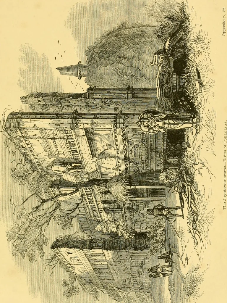 An illustration from Christianity in Ceylon : its introduction and progress under the Portuguese, the Dutch, the British, and American missions; with an historical sketch of the Brahmanical and Buddhist superstitions, 1850, leaf 54