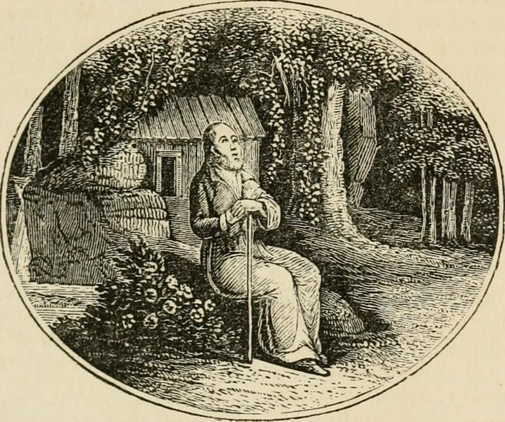 An illustration from Christian similitudes: being a series of emblematic engravings, with written explanations, miscellaneous observations, and religious reflections, designed to illustrate divine truth, in accordance with the cardinal principles of Christianity .., 1866, leaf 138