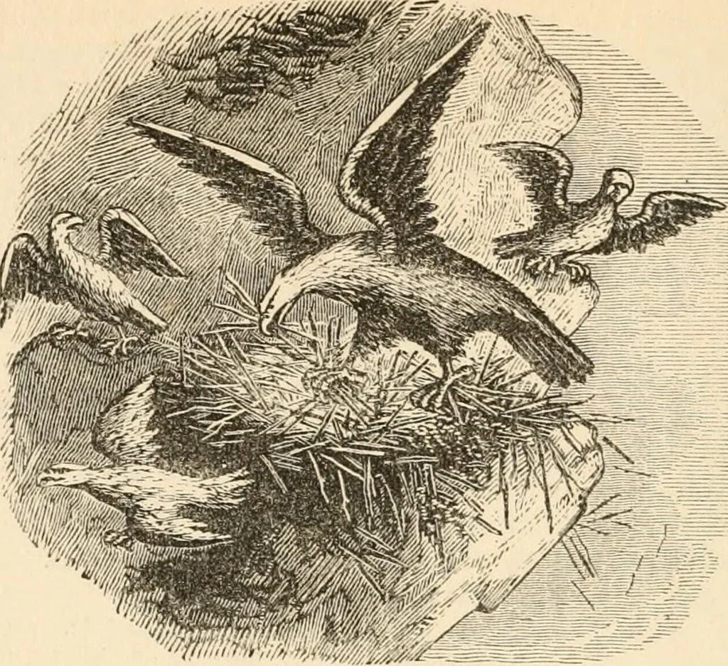 An illustration from Christian similitudes: being a series of emblematic engravings, with written explanations, miscellaneous observations, and religious reflections, designed to illustrate divine truth, in accordance with the cardinal principles of Christianity .., 1866, leaf 45
