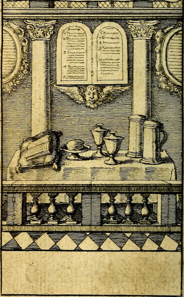 An illustration from The Christians zodiake, or, Twelue signes of predesination unto life euerlasting, 1647, leaf 51