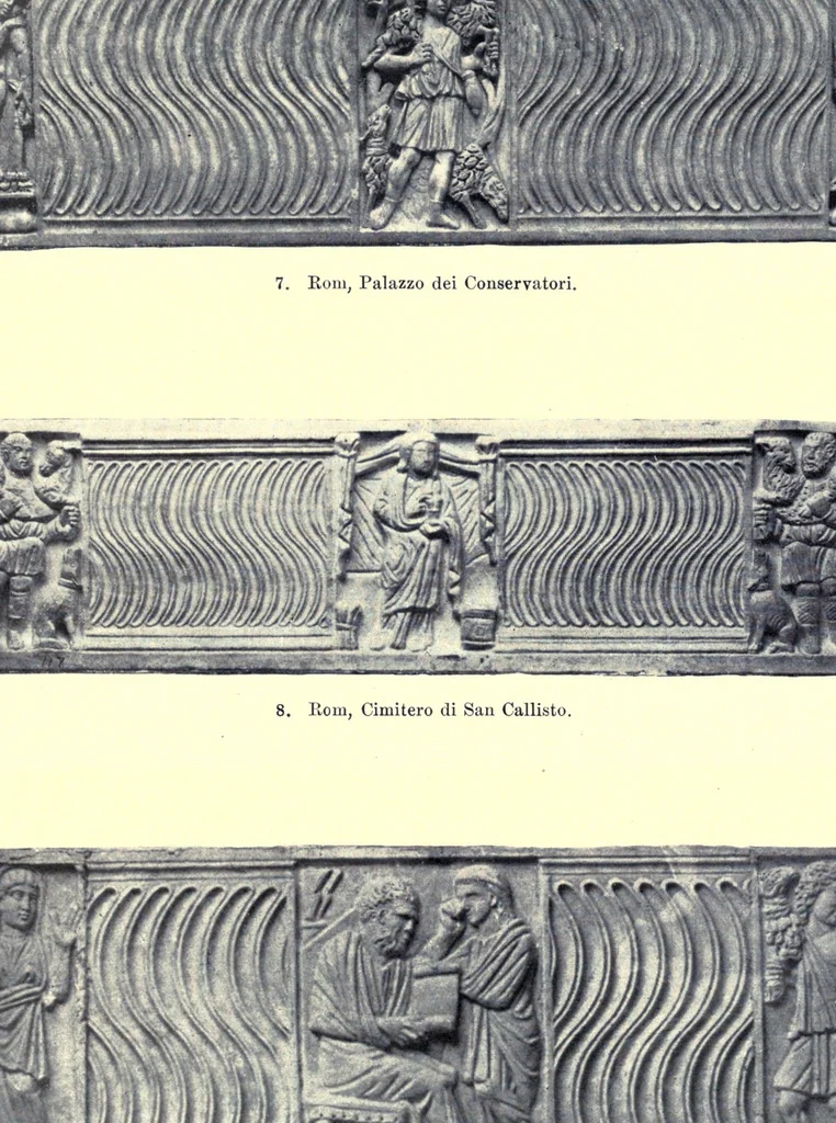 An illustration from Christliche Antike : Einführung in die altchristliche Kunst, 1906, leaf 684