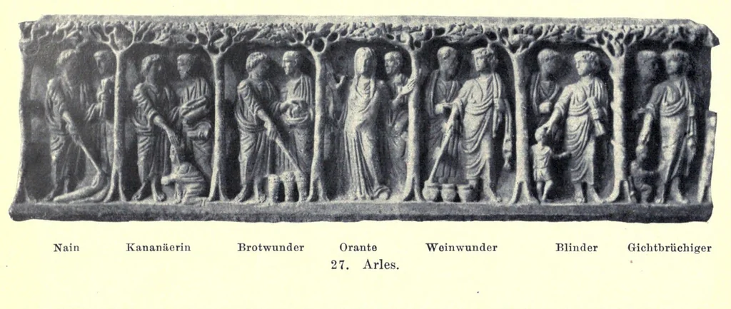 An illustration from Christliche Antike : Einführung in die altchristliche Kunst, 1906, leaf 692