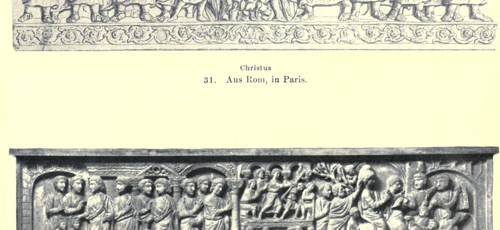 An illustration from Christliche Antike : Einführung in die altchristliche Kunst, 1906, leaf 693