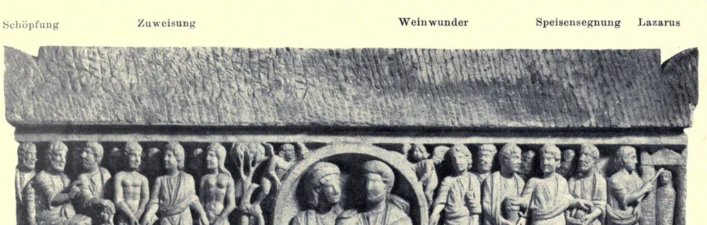 An illustration from Christliche Antike : Einführung in die altchristliche Kunst, 1906, leaf 694