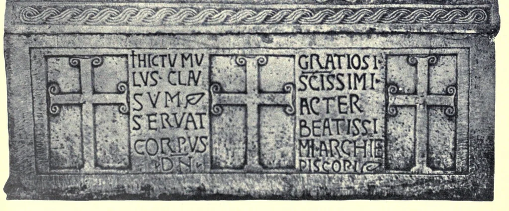 An illustration from Christliche Antike : Einführung in die altchristliche Kunst, 1906, leaf 702