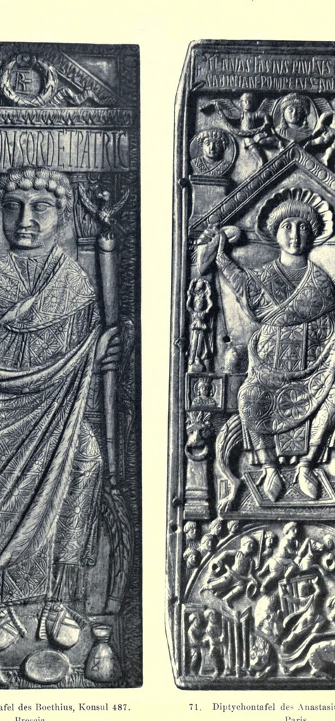 An illustration from Christliche Antike : Einführung in die altchristliche Kunst, 1906, leaf 709