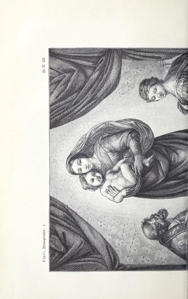 An illustration from Christliche Ikonographie : ein Handbuch zum Verständniss der christlichen Kunst, 1894, leaf 164
