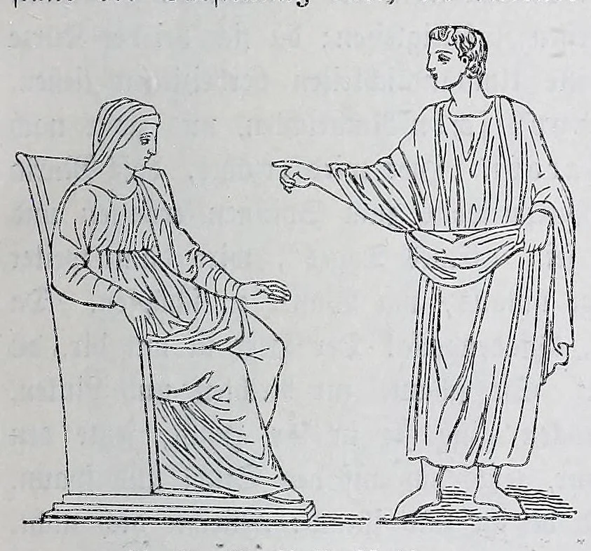 An illustration from Christliche Ikonographie : ein Handbuch zum Verständniss der christlichen Kunst, 1894, leaf 189