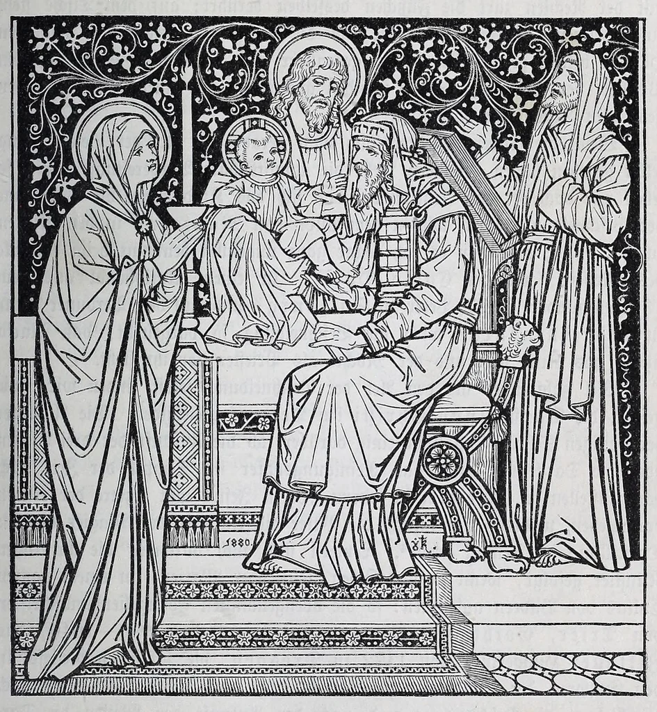 An illustration from Christliche Ikonographie : ein Handbuch zum Verständniss der christlichen Kunst, 1894, leaf 237