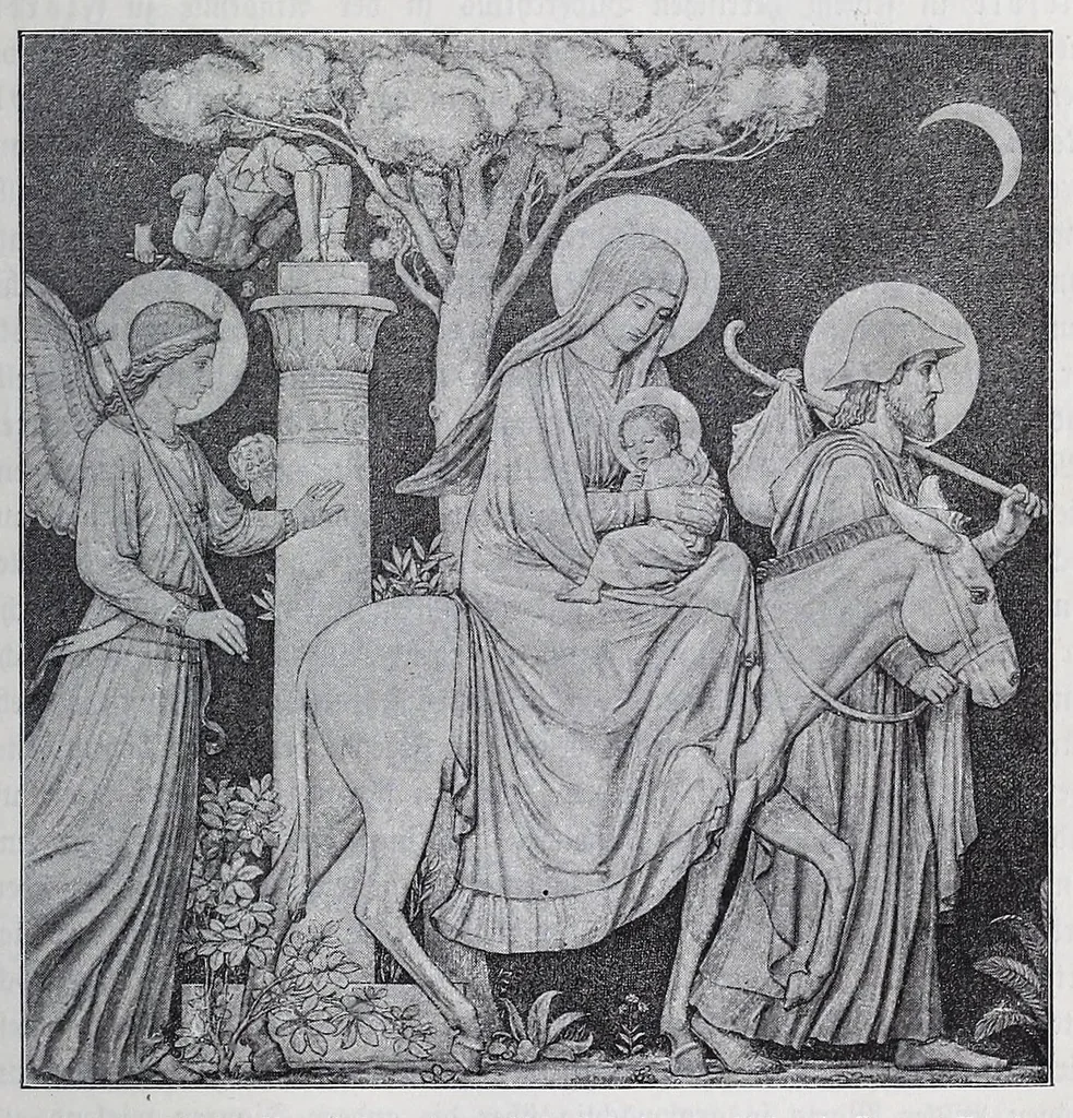 An illustration from Christliche Ikonographie : ein Handbuch zum Verständniss der christlichen Kunst, 1894, leaf 275