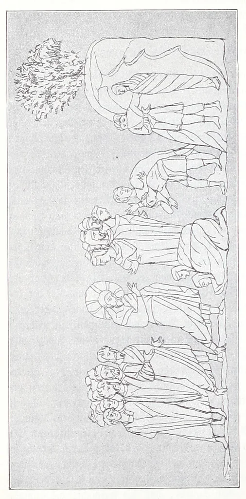 An illustration from Christliche Ikonographie : ein Handbuch zum Verständniss der christlichen Kunst, 1894, leaf 314