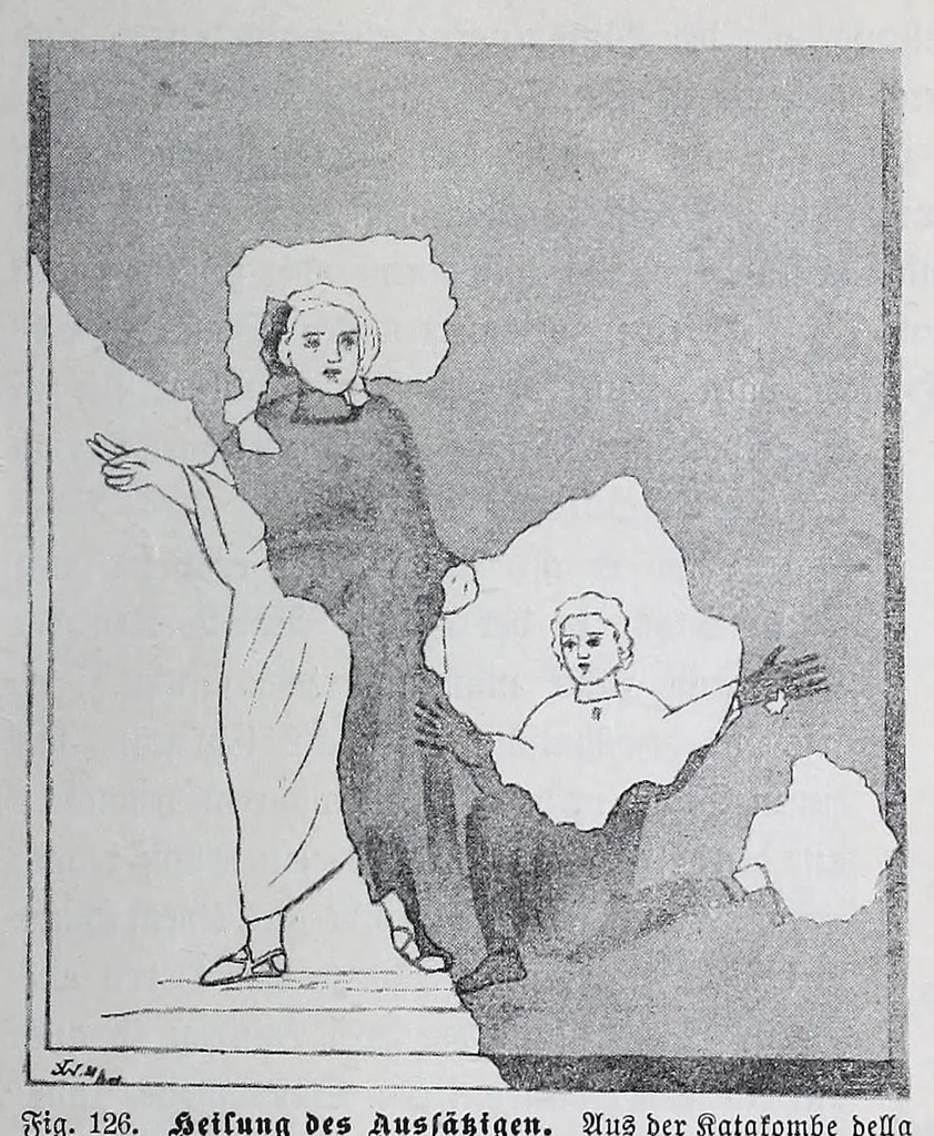 An illustration from Christliche Ikonographie : ein Handbuch zum Verständniss der christlichen Kunst, 1894, leaf 341