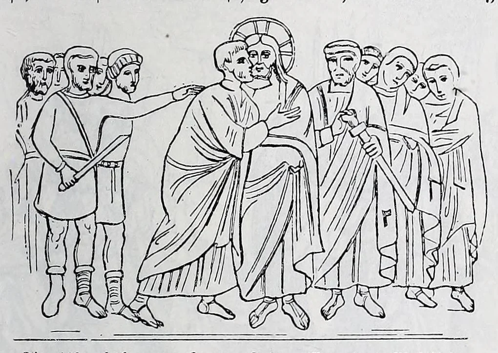 An illustration from Christliche Ikonographie : ein Handbuch zum Verständniss der christlichen Kunst, 1894, leaf 405