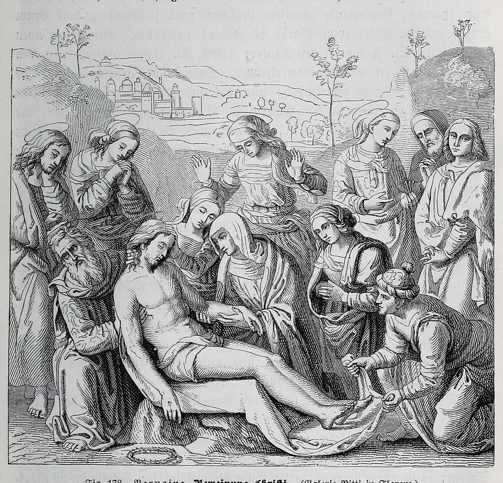 An illustration from Christliche Ikonographie : ein Handbuch zum Verständniss der christlichen Kunst, 1894, leaf 499