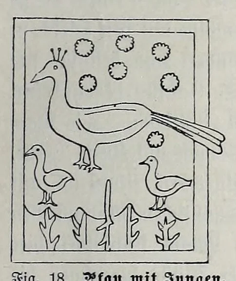An illustration from Christliche Ikonographie : ein Handbuch zum Verständniss der christlichen Kunst, 1894, leaf 55