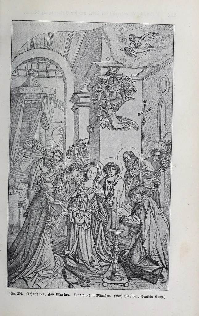 An illustration from Christliche Ikonographie : ein Handbuch zum Verständniss der christlichen Kunst, 1894, leaf 571