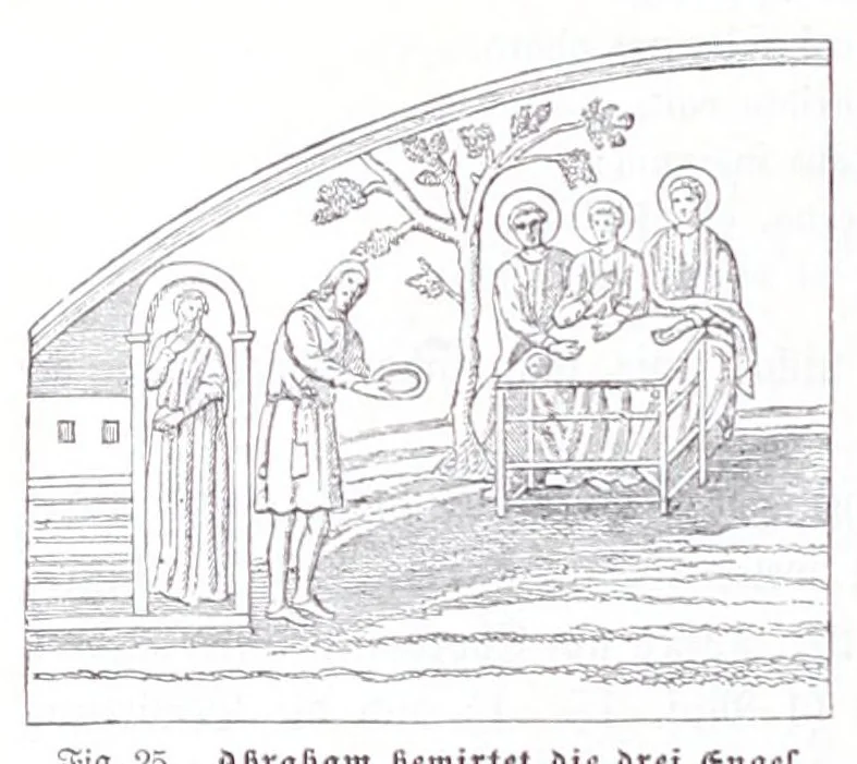 An illustration from Christliche Ikonographie : ein Handbuch zum Verständniss der christlichen Kunst, 1894, leaf 80