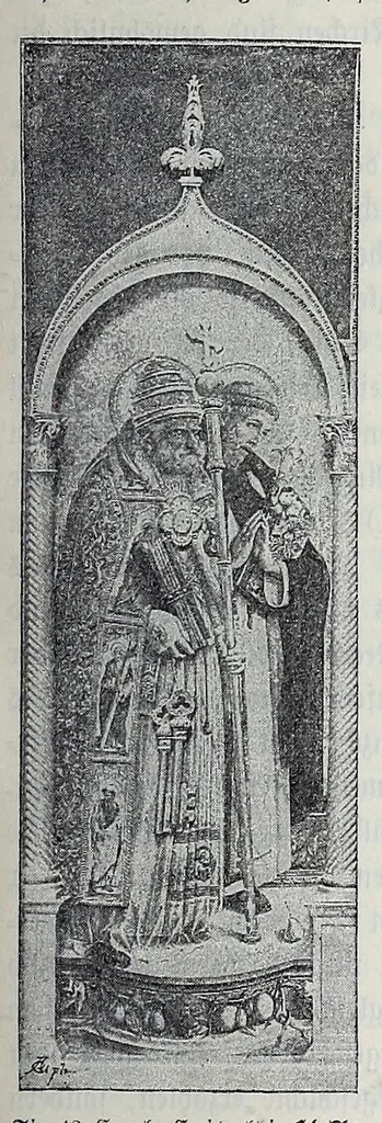 An illustration from Christliche Ikonographie : ein Handbuch zum Verständniss der christlichen Kunst, 1894, leaf 139