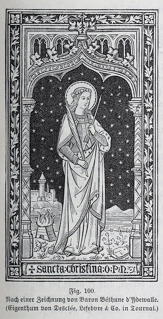 An illustration from Christliche Ikonographie : ein Handbuch zum Verständniss der christlichen Kunst, 1894, leaf 283