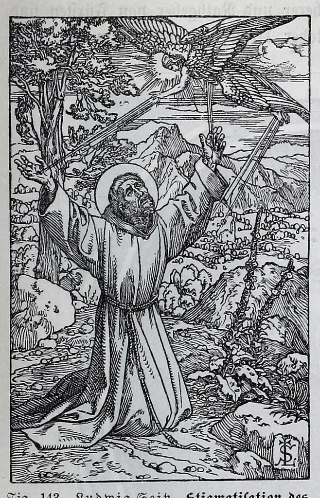 An illustration from Christliche Ikonographie : ein Handbuch zum Verständniss der christlichen Kunst, 1894, leaf 387