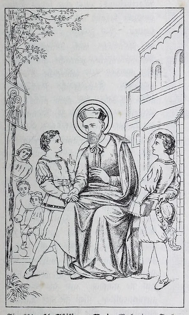 An illustration from Christliche Ikonographie : ein Handbuch zum Verständniss der christlichen Kunst, 1894, leaf 621