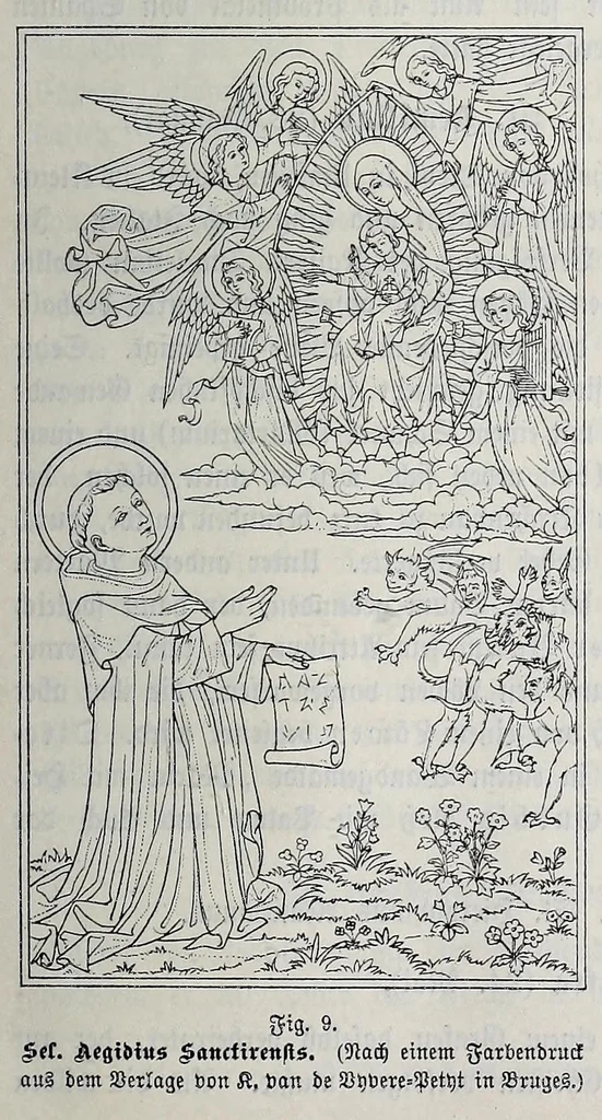 An illustration from Christliche Ikonographie : ein Handbuch zum Verständniss der christlichen Kunst, 1894, leaf 63