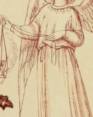 An illustration from A Christmas carol, 1873, leaf 56