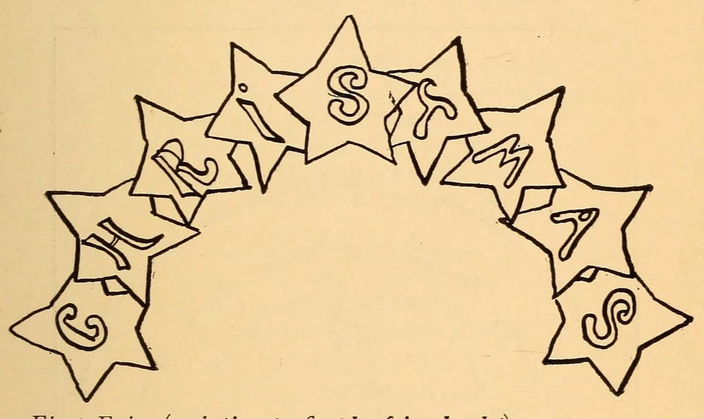 An illustration from Christmas entertainment, 1897, leaf 57