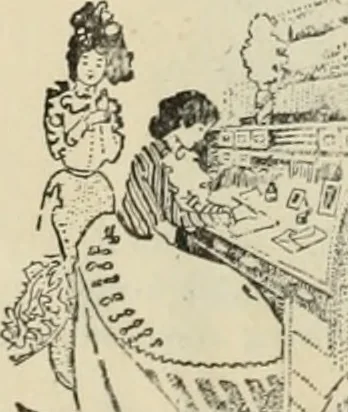 An illustration from Christmas gifts., 1903, leaf 15