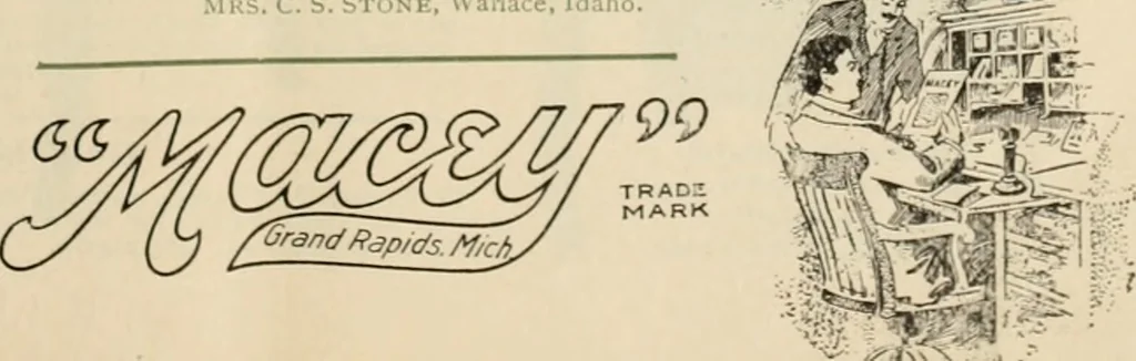 An illustration from Christmas gifts., 1903, leaf 18