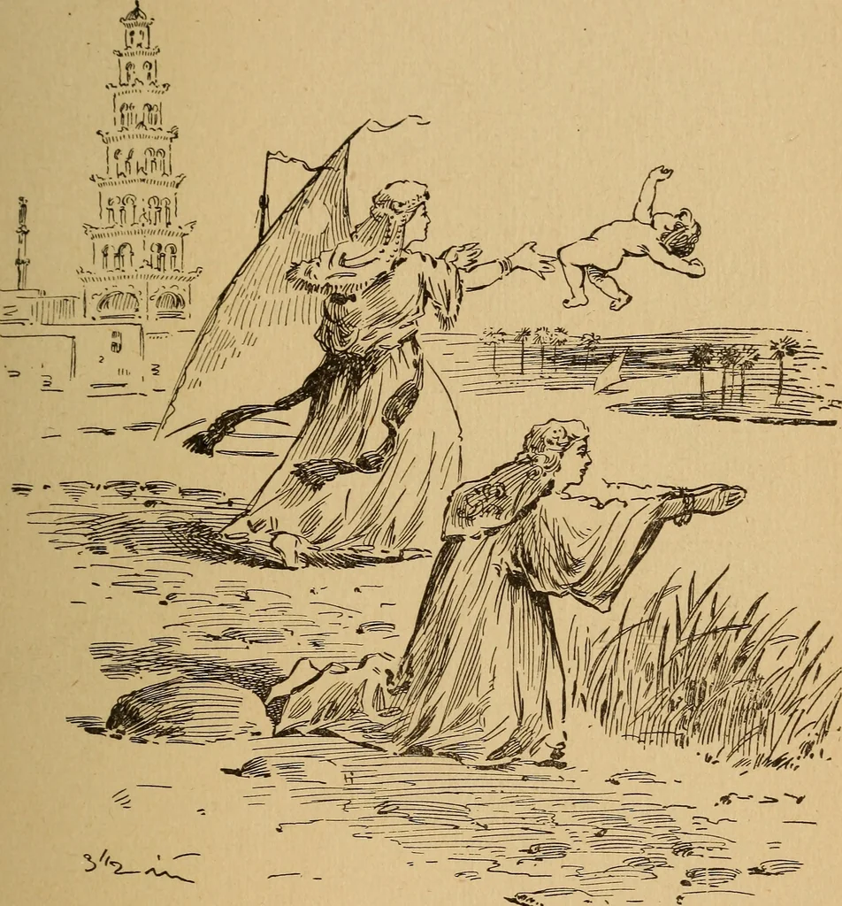 An illustration from Christolution with its evolution illustrations, 1894, leaf 30