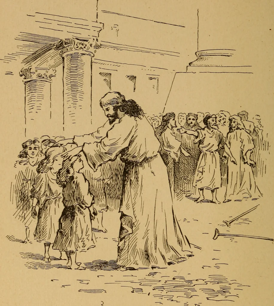 An illustration from Christolution with its evolution illustrations, 1894, leaf 31